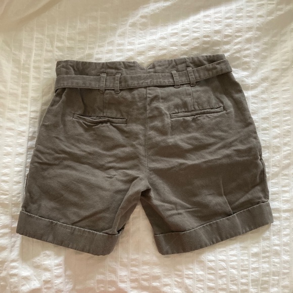 RW&CO, Paper Bag Shorts, Linen Blend, Belted, 00 - Picture 2 of 6
